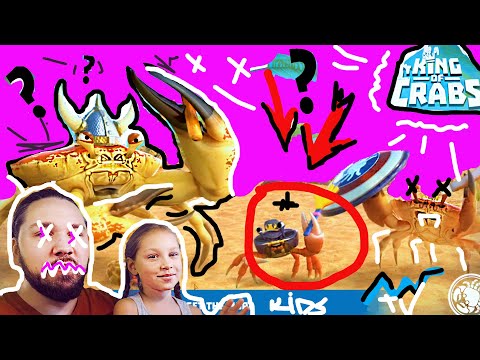 Видео: Новый СИМУЛЯТОР КРАБА в Игре KING of CRABS! Выживание КОРОЛЕВСКАЯ БИТВА крабов KIDS GAMES TV #1