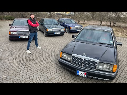 Видео: Редкий 190E Limited Edition... Mercedes от B. Sacco