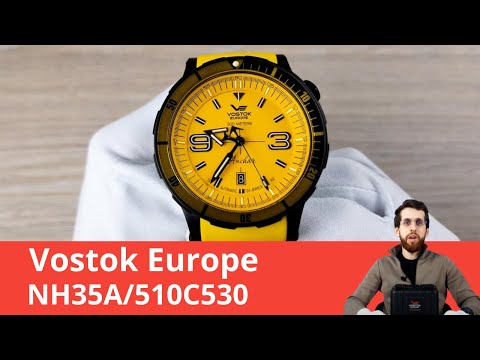 Видео: Vostok Europe с Тритием  /  NH35A/510C530