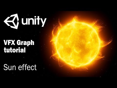 Видео: Создание эффекта солнца с помощью Visual Effect Graph на Unity