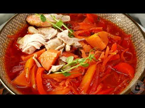 Видео: Совместим пикантность и фруктовую сладость! БОРЩ С ИНДЕЙКОЙ, АЙВОЙ, ОСТРЫМ И БОЛГАРСКИМ ПЕРЦЕМ