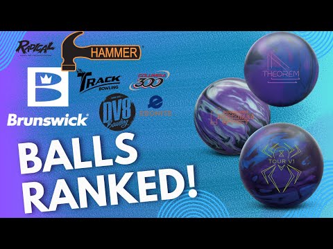 Видео: РЕЙТИНГ ШАРОВ ДЛЯ БОУЛИНГА Brunswick, Hammer и других! Более 60 ШАРОВ ДЛЯ БОУЛИНГА!