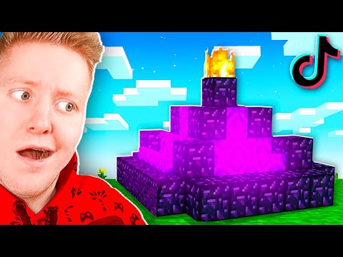 Видео: ПРОВЕРКА НОВЫХ ЛАЙФХАКОВ ИЗ ТИК-ТОКА В МАЙНКРАФТ