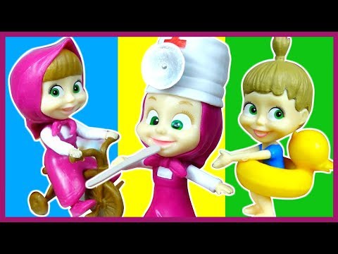 Видео: МАША и Медведь. Все серии СВИТ БОКС. Masha and the bear.  Sweet Box.