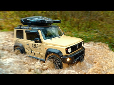 Видео: Японская нива? Suzuki Jimny на бездорожье