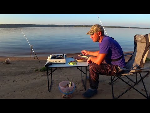Видео: Рыбалка с Ночёвкой!Закидухи-Крокодилы Отлично Ловят Разную Рыбу!