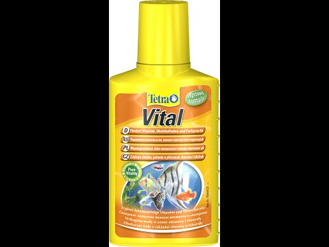 Видео: Витамины для аквариумных рыб Tetra Vital