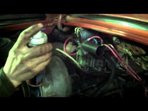 Видео: ЗАЗ 968 ,пробуем завести.