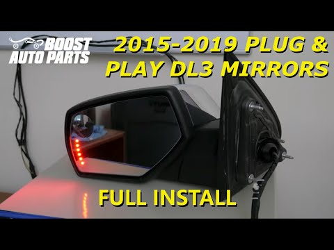 Видео: Модернизация электропроводки GM DL8 Small Mirror до DL3 Power Fold Plug And Play (2014 - 2019 Sil...