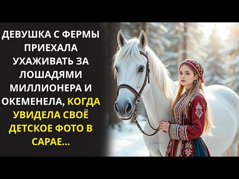 Видео: ДЕВУШКА С ФЕРМЫ ПРИЕХАЛА УХАЖИВАТЬ ЗА ЛОШАДЯМИ МИЛЛИОНЕРА И ОНЕМЕЛА, УВИДЕВ ЗНАКОМОЕ ЛИЦО