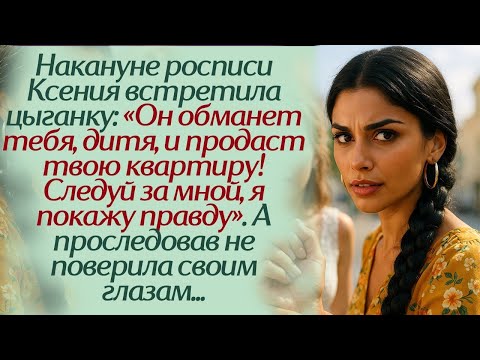 Видео: Накануне росписи Ксения встретила цыганку: «Он обманет тебя, дитя, и продаст твою квартиру! Следуй..