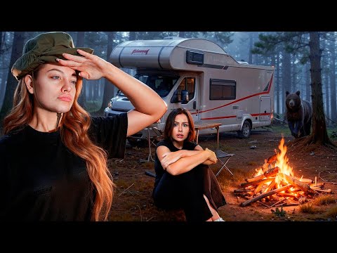 Видео: 24 часа ВЫЖИВАЕМ В ДОМЕ НА КОЛЕСАХ челлендж (Генсуха, Сабина и Каролина)
