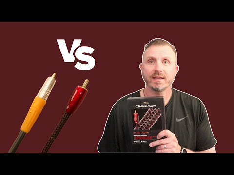 Видео: AudioQuest против Blue Jeans Cable: цифровой коаксиальный кабель