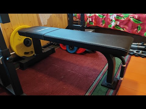 Видео: Обзор на жимовую скамью FLAT BENCH от Yousteel