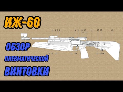 Видео: 💥 Пневматическая винтовка МР 60 обзор 💥 ИЖ 60 обзор пневматики