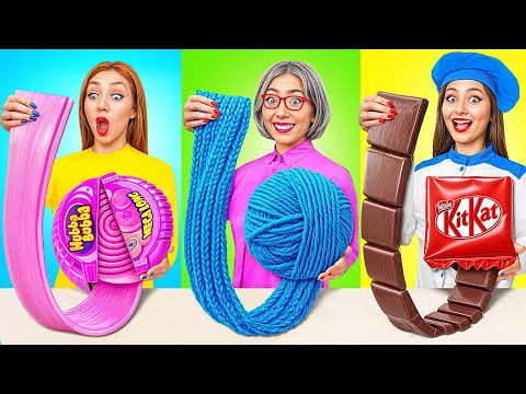 Видео: Кулинарный Челлендж: Я против Бабушки | Смешные Рецепты с Едой Multi DO Challenge