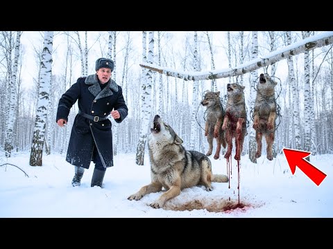 Видео: Волчица постучала в дом полицейского: «Спасите моих щенят...» — Жестокое зрелище пробудило его.