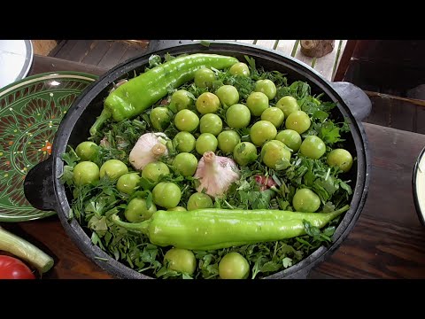 Видео: КАВКАЗСКОЕ БЛЮДО - БАРАНИНА С ЗЕЛЕНЬЮ | ЧАКАПУЛИ