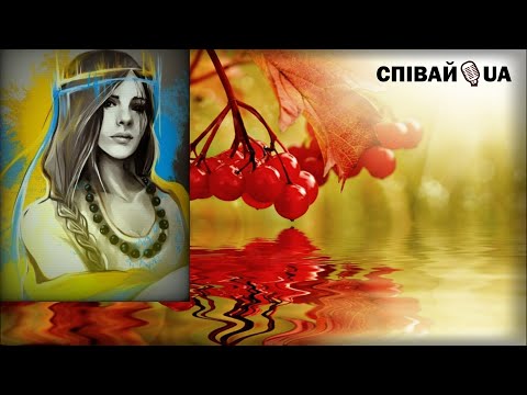 Видео: Плакала Калина (мінус, караоке) Поліна Дашкова