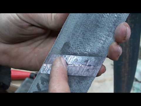 Видео: Простой способ склейки лент для гриндера.