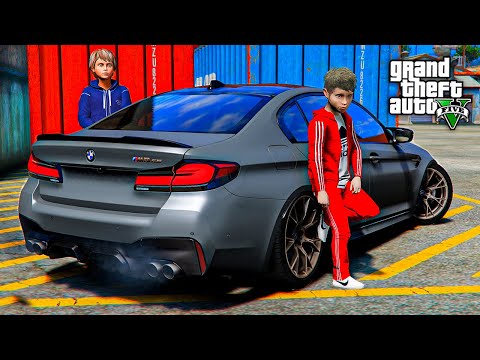 Видео: ОТЕЦ И СЫН В GTA 5 - УЛИЧНЫЕ ГОНКИ С ВИТЕЙ ОПЕРОМ НА BMW M5 F90 ? ⚡ГАРВИН