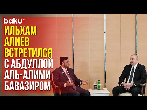 Видео: Президент Азербайджана встретился с вице-президентом Йеменской Республики