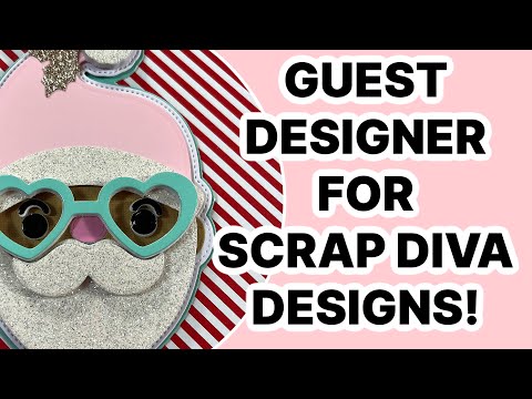 Видео: ПРИГЛАШЕННЫЙ ДИЗАЙНЕР ДЛЯ SCRAP DIVA DESIGNS!