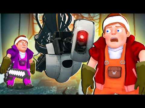 Видео: ГЛЭДос из PORTAL в Scrap Mechanic