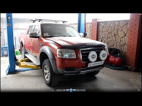 Видео: Прогнила тормозная магистральная трубка на Ford Ranger 2,5 TURBO Форд Рейнджер 2007 года