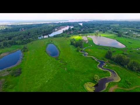 Видео: Самара. Новокуйбышевск. р. Татьянка, Кривуша, озера. Очень красивое место, взгляд с высоты. Вер. 2.