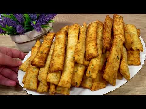 Видео: Сырные палочки.  Слишком ВКУСНО и ПРОСТО