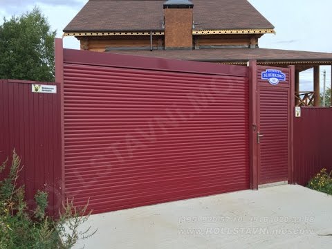 Видео: Замена сломанных рольворот на новые из усиленного профиля Алютех