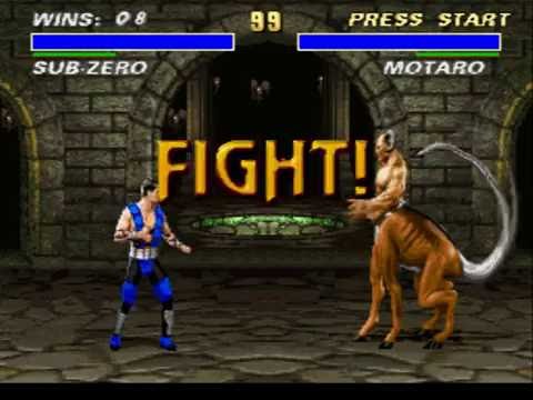 Видео: Mortal Kombat 3 — Super Nintendo — прохождение Sub-Zero (60 кадров в секунду)