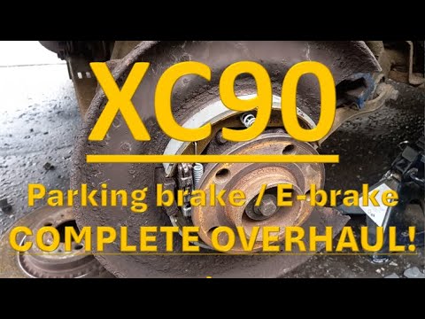 Видео: Ремонт стояночного тормоза и троса Volvo XC90; ПОЛНЫЙ КАПИТАЛЬНЫЙ РЕМОНТ! 😳 #diymechanic