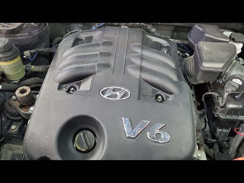 Видео: Замена свечей зажигания 3.3 V6 Hyundai Santa Fe