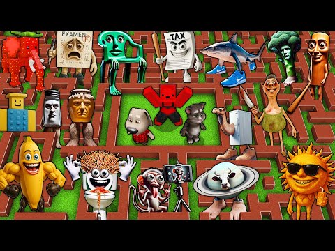 Видео: ВЫЖИВАНИЕ В ЛАБИРИНТЕ С 1000 АНОМАЛЬНЫМИ ИТАЛЬЯНСКИМИ МЕМАМИ - TRALALERO TRALALA - Анимированный ...