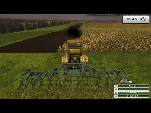 Видео: FarmingSimulator 2013.Карта :Бухалово.Культевация поля.Серия 13.