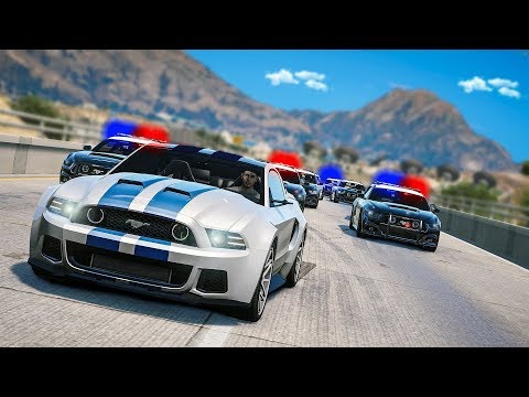 Видео: ЕГО НЕ ОСТАНОВИТЬ! FORD MUSTANG GT500 ИЗ ФИЛЬМА ЖАЖДА СКОРОСТИ! ПОЛИЦЕЙСКИЕ ДОГОНЯЛКИ В ГТА 5!