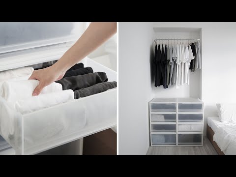 Видео: Минималистичный гардероб для пары, работающей из дома | Уроки расхламления