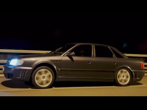 Видео: Old school -Audi 100/s4 -4.2 biturbo (800hp) заезды 4 летней давности на старом ещё конфиге!!!