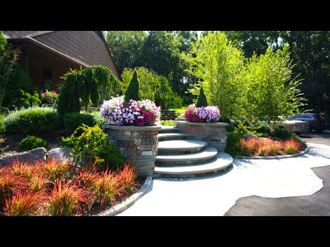 Видео: Примеры ландшафтного дизайна / Beautiful ideas for garden design