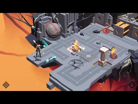 Видео: Lara Croft GO. 6 Огненная Пещера. 2 Лавовые Озёра