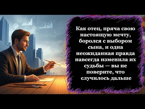 Видео: Когда прагматичный отец столкнулся с творческими амбициями сына, их конфликт казался...
