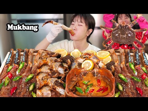 Видео: Попробуйте королевский краб, вымоченный в соевом соусе! Корейские маринованные крабы