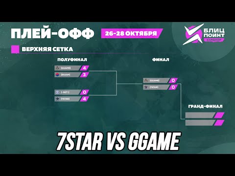 Видео: 7STAR vs GGAME | Финал верхней сетки! | (18+) | Tanks Blitz
