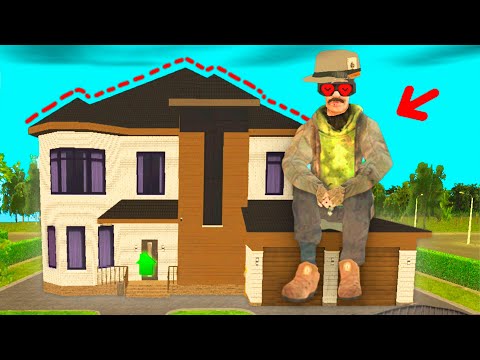 Видео: МЕЧТА - ДОМ НА РУБЛЁВКЕ... 😢 - (Бомжара) на BLACK RUSSIA