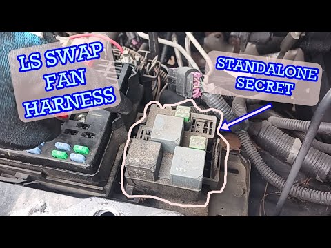 Видео: Электрические вентиляторы LS Swap — автономный жгут проводов, который лучше, чем бесплатный.