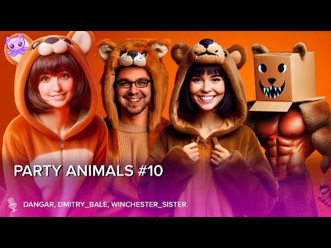 Видео: Party Animals #10 | Стрим | sofiko_sculpts