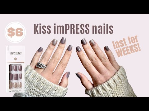 Видео: Как сделать ногти Kiss imPRESS на последних неделях (также нажмите на удаление ногтей)