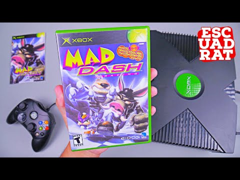Видео: Распаковка и игровой процесс Mad Dash Racing Xbox Classic — эксклюзивные игры для Xbox